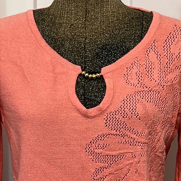 ST.JOHN WOOL KNIT YELLOW LABEL TOP SMALL - Picture 3 of 16